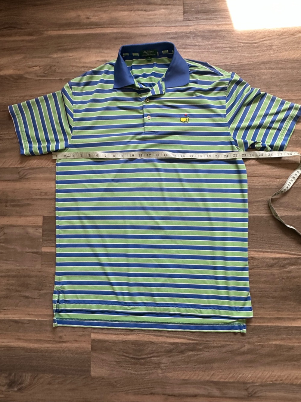 Peter Millar Masters Striped Polo Shirt - Picture 4 of 6